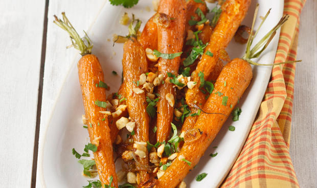Geschmorte Karotten