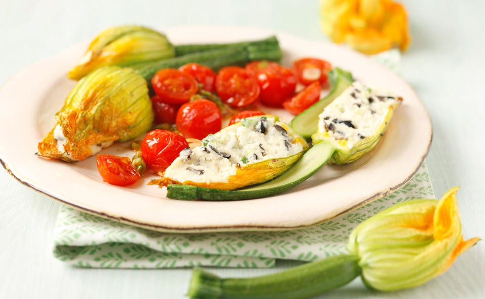 Rezepte mit Zucchiniblüten • GUSTO.AT