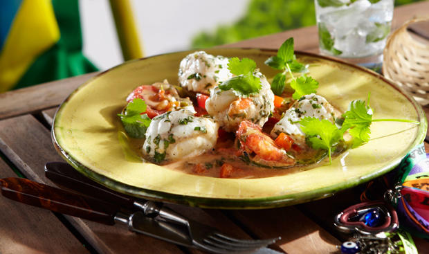 Brasilianischer Fischeintopf Moqueca