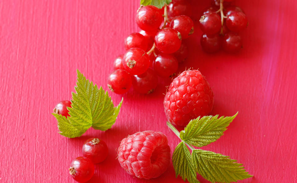 Rote Sommerbeeren