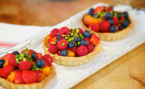 Bild: GUSTO / Helmut Mitter Kinderküche: Früchte-Tartelettes