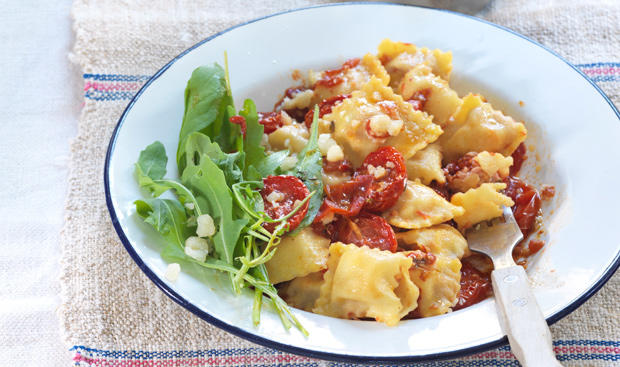 Bild: GUSTO / Koeb Ulrike Ravioli mit Kalbfleischfülle