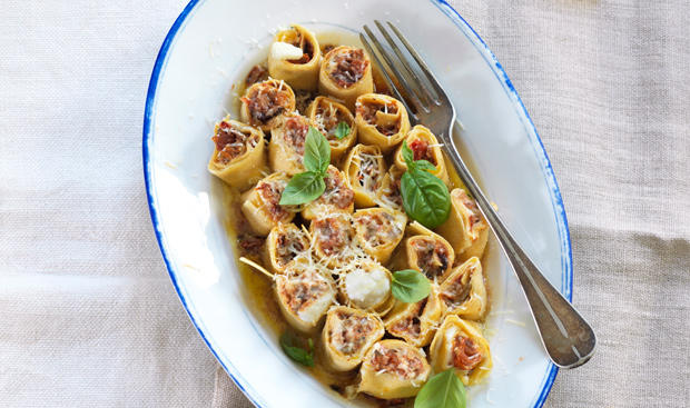 Bild: GUSTO / Koeb Ulrike Rotoli mit Gemüsefülle