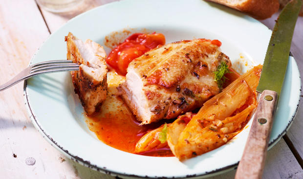 Bild: GUSTO / Dieter Brasch Huhn mit Fenchel