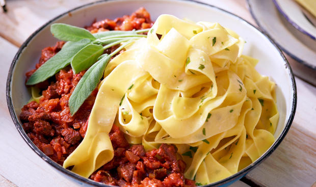 Pappardelle mit Wildsugo