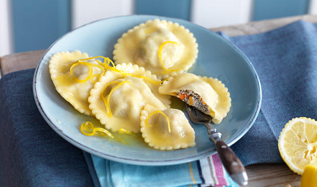 Bild: GUSTO / Eisenhut & Mayer Ravioli in Zitronenbutter
