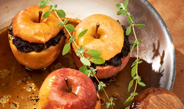 Bild: GUSTO / Prokop Lothar Bier-Bratapfel mit Blutwurst