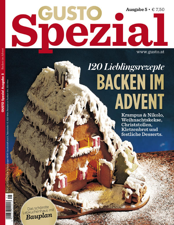 Bild: GUSTO Cover GUSTO Spezial Advent