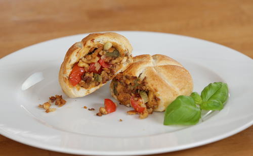 Bild: G+J Digital Products Vegane Pizzaweckerl