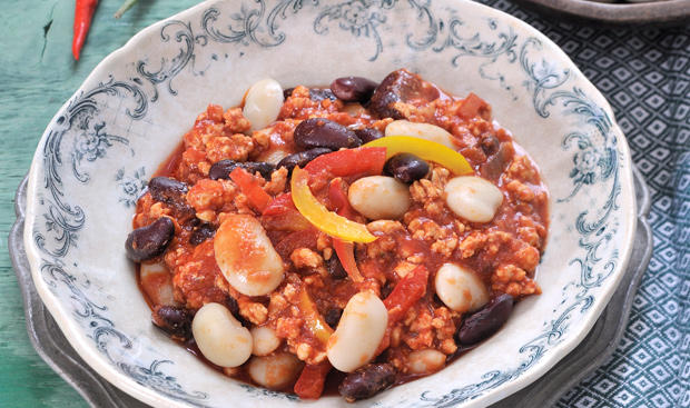 Bild: GUSTO / Koeb Ulrike Puten-Bohnen-Chili