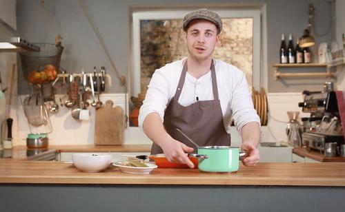 Bild: G+J Digital Products/Ulf Miers Spinat-Lachslasagne