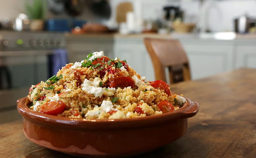 Bild: G+J Digital Products/Ulf Miers Paradeiser-Couscous