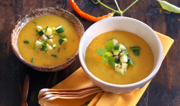 Bild: GUSTO / Ulrike Köb Erbsencremesuppe