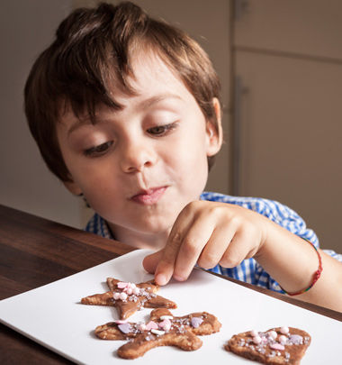 Kinder kochen: Lebkuchen-Kekse