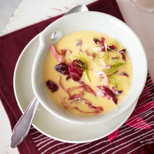 Fenchelsuppe Radicchio