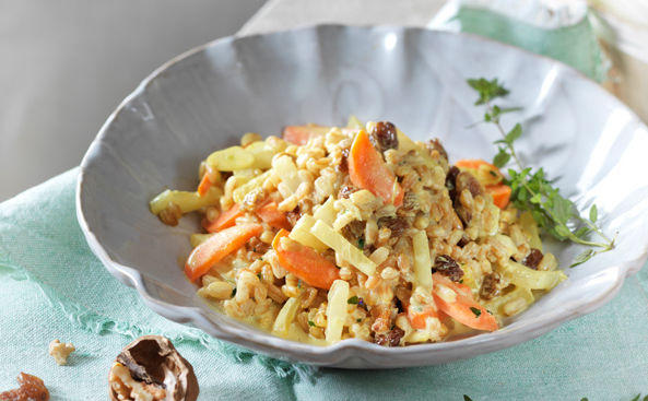 Bild: GUSTO / Ulrike Köb Einkorn-Gemüse-Curry