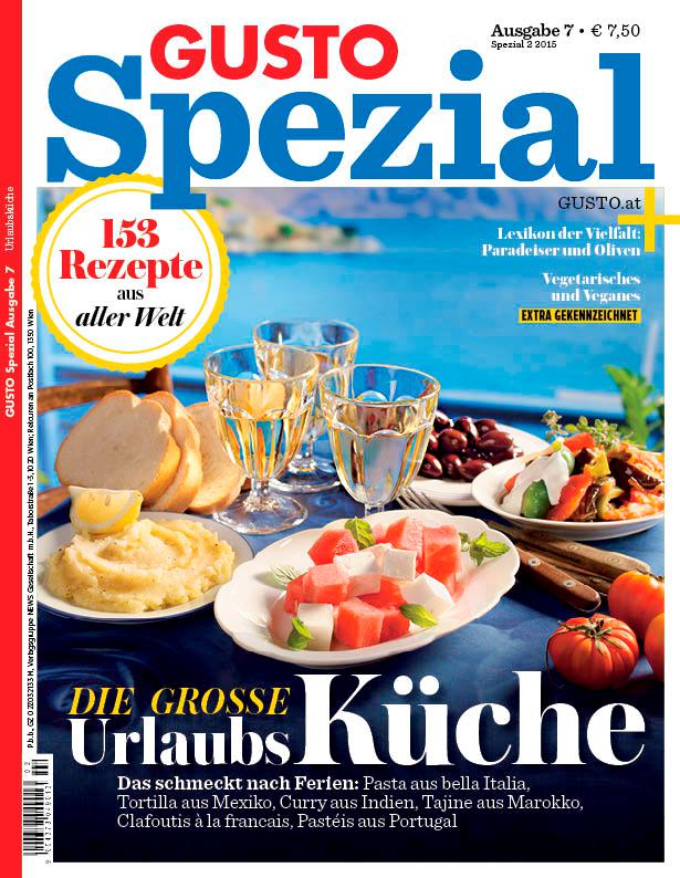 Bild: GUSTO Cover GUSTO Spezial Urlaubsküche