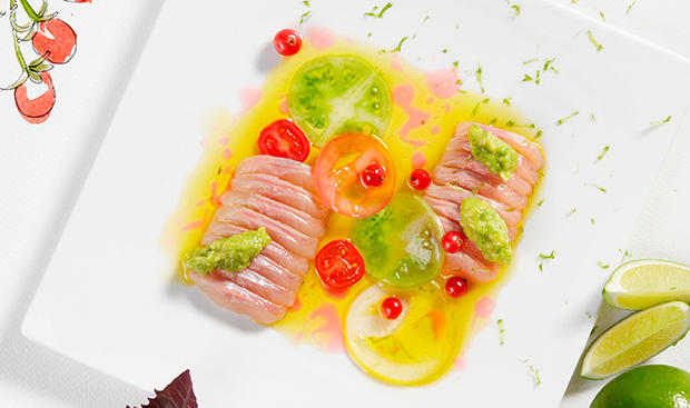 Bild: GUSTO / Stefan Liewehr Cevice vom Saibling