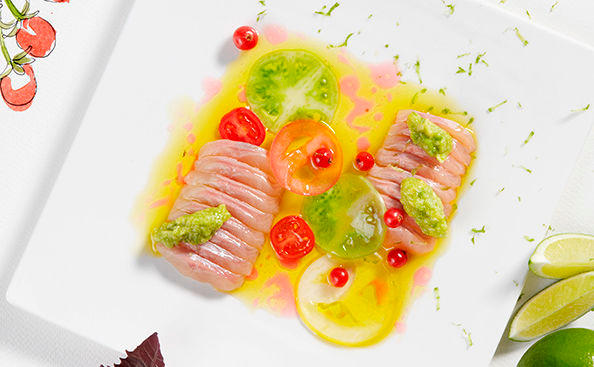 Bild: GUSTO / Stefan Liewehr Cevice vom Saibling