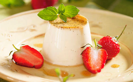 Klassische Panna cotta