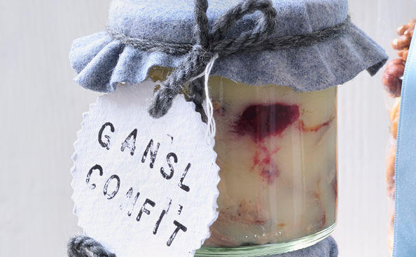 Confit vom Gansl