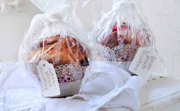 Schoko-Kirsch-Panettone