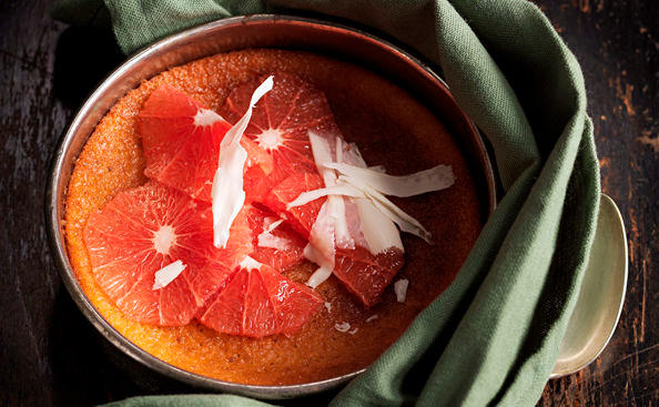 Grapefruit Torte