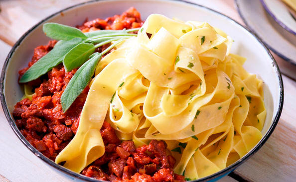 Pappardelle mit Wildsugo