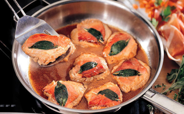 Saltimbocca mit Madeirasauce