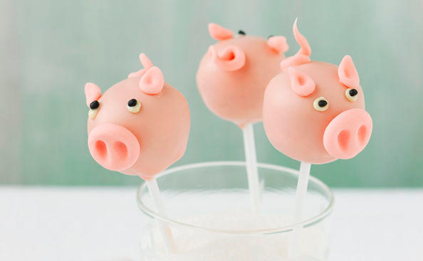 Cake Pop Schweinchen