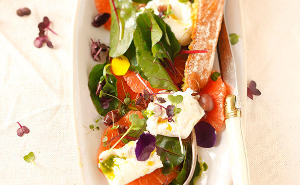 Mozzarella-Grapefruit-Salat