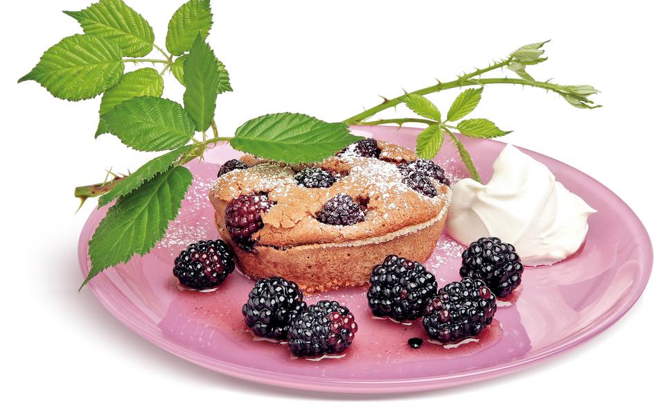 Brombeer-Schokoladekuchen