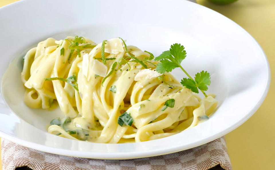 Tagliatelle mit Limettensauce