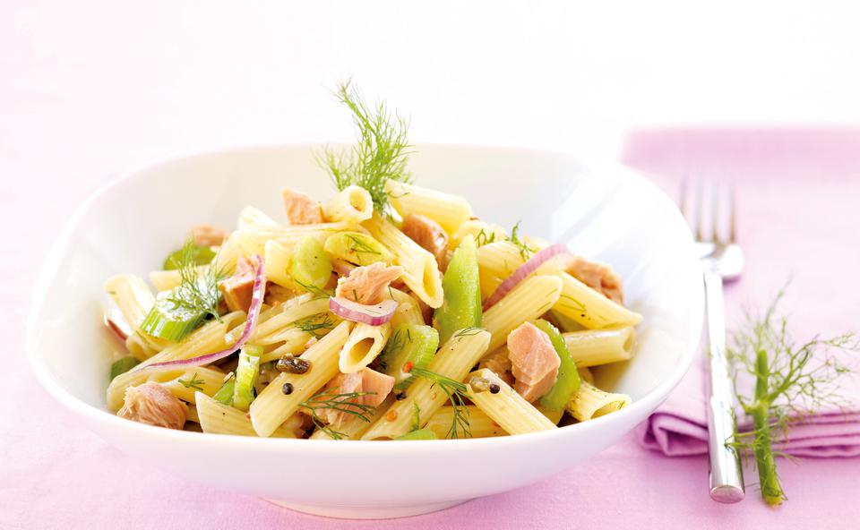 Penne mit Thunfisch, Fenchel und Sardellen