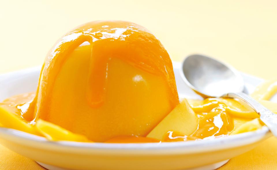 Fünf-Zutaten-Mangopudding