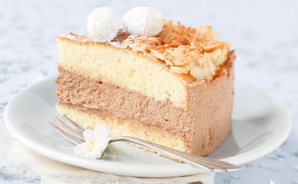 Ostertorte mit Nougatcreme