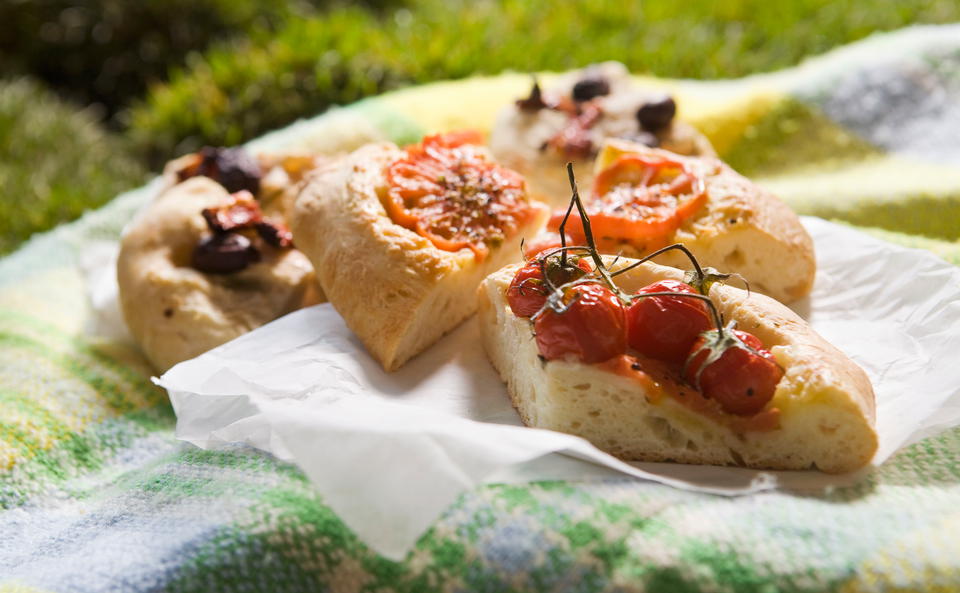 Zweierlei Focaccia