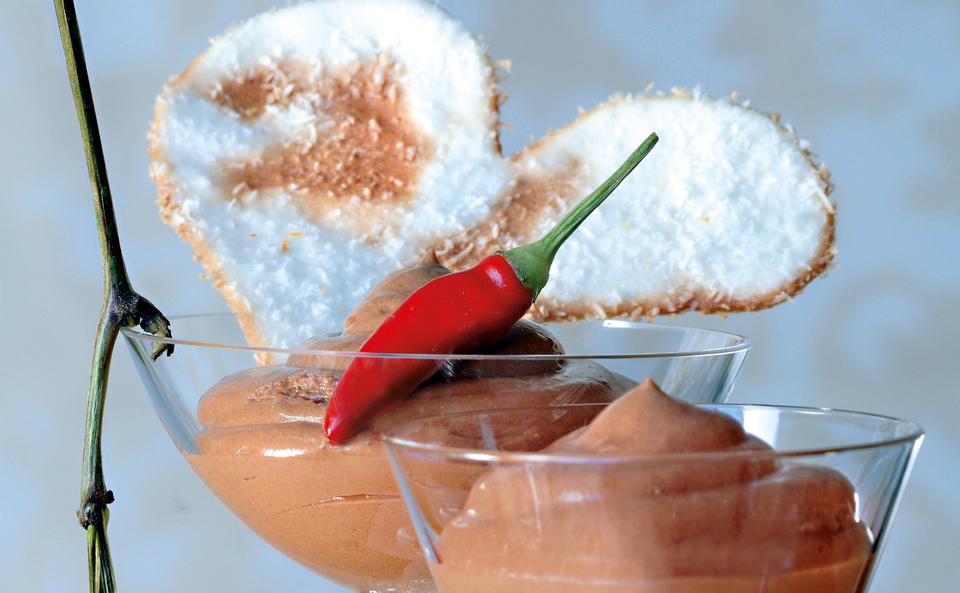 Schokomousse mit Chili