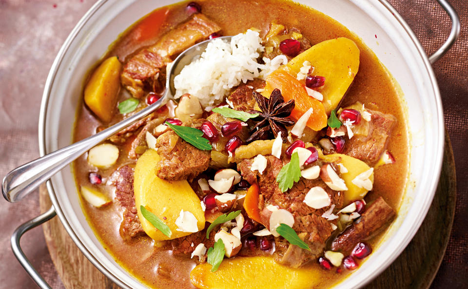 Orientalisches Rindsragout