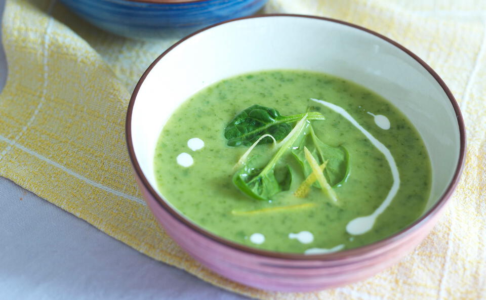 Spinat-Sellerie-Suppe