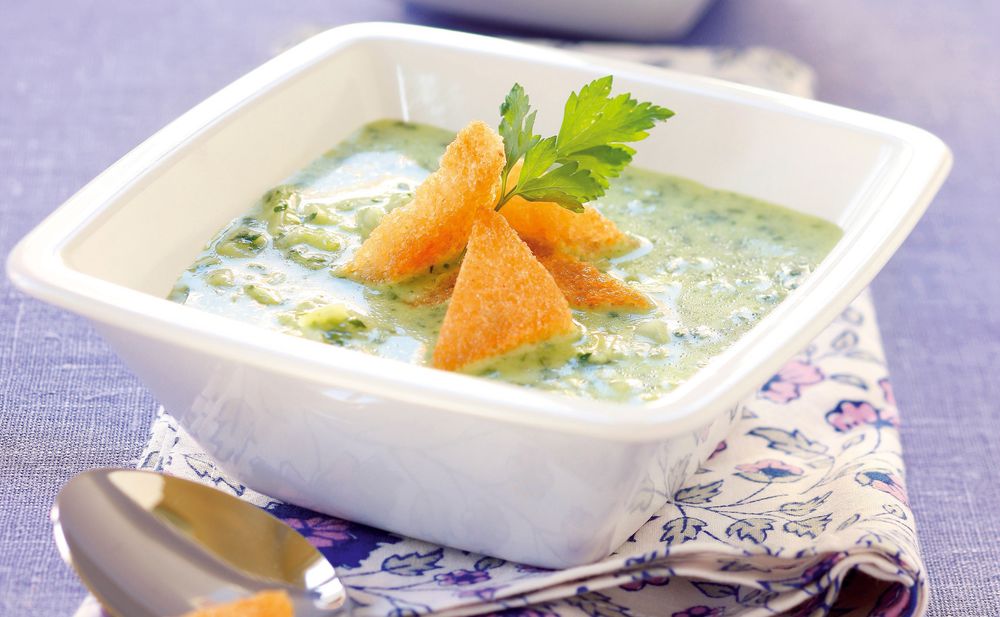Grüne Kraut Suppe • Rezept • GUSTO.AT