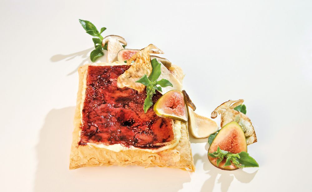 Feigentarte mit Schaf-Frischkäse • Rezept • GUSTO.AT