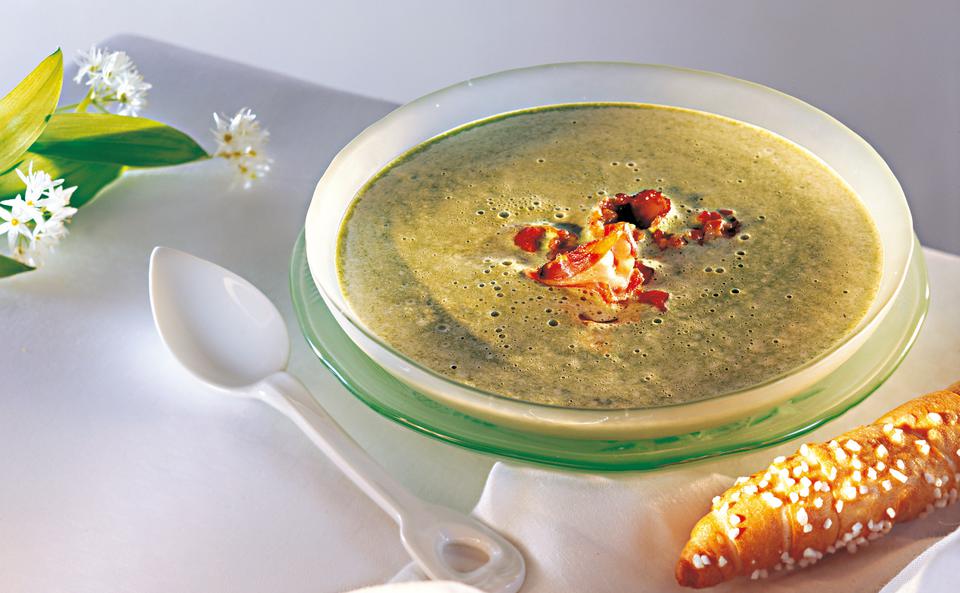 Bärlauch-Cremesuppe