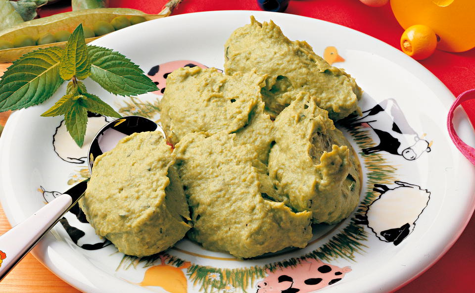 Erbsenpüree mit Minze • Rezept • GUSTO.AT