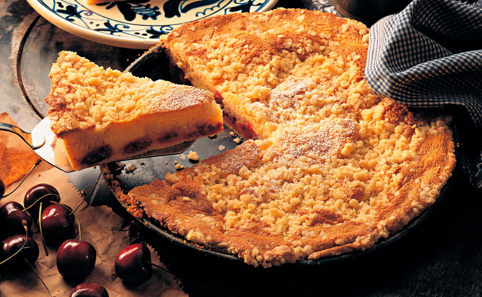 Kirschkuchen mit Streusel