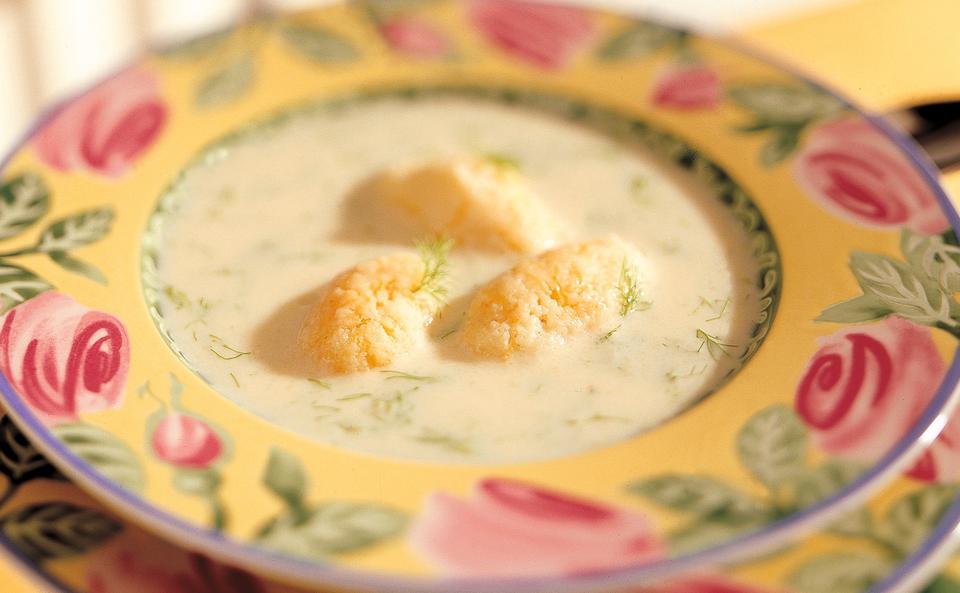 Fenchelsuppe mit Karotten-Nockerl