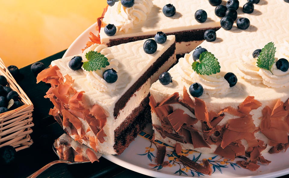 Heidelbeer-Schokolade-Torte