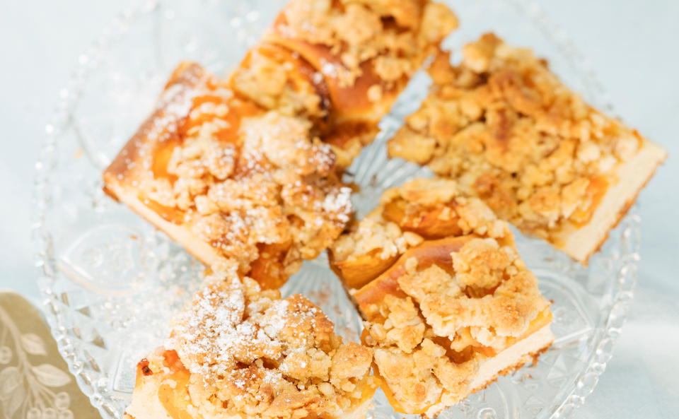 Marillenkuchen mit Streusel