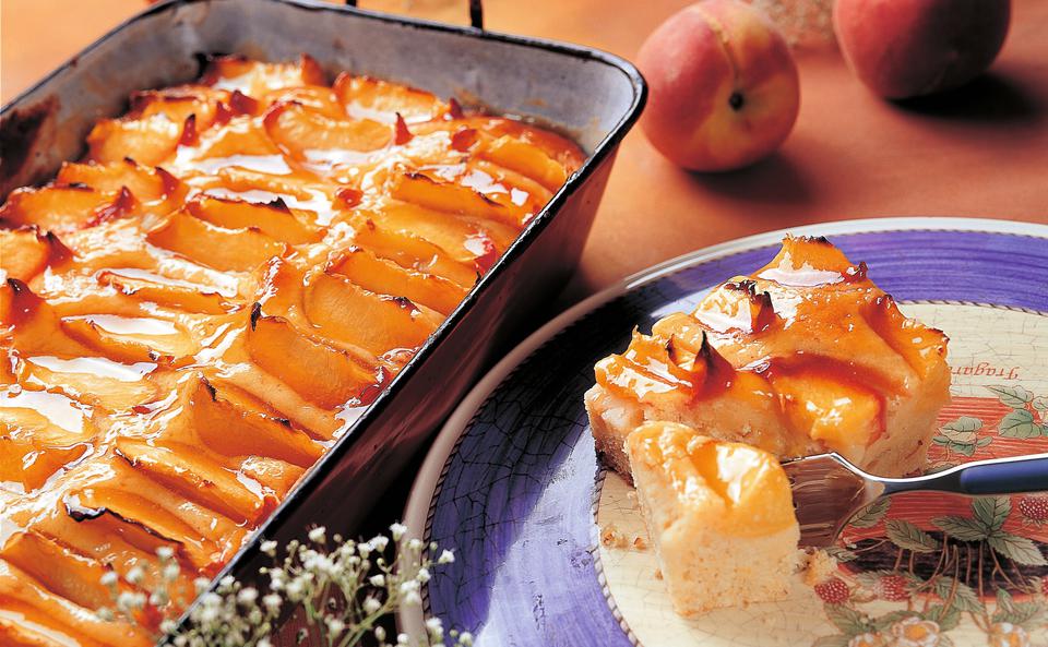 Großmutters Pfirsichkuchen