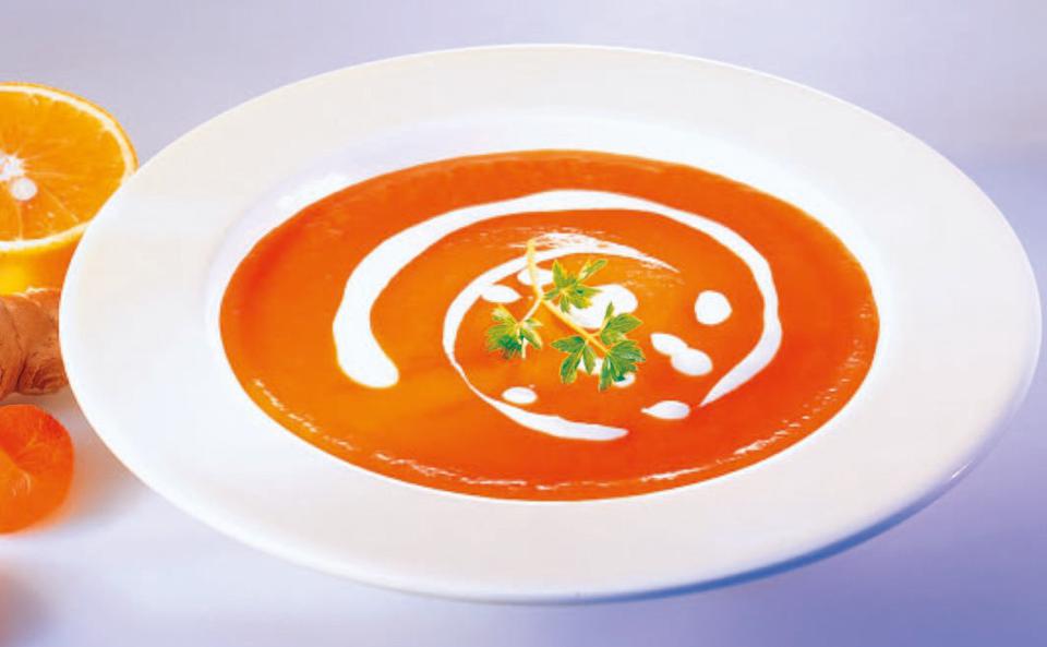 Karotten-Marillen-Suppe